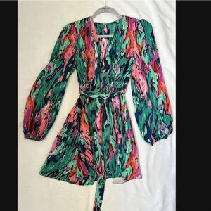 mini dress, long sleeve